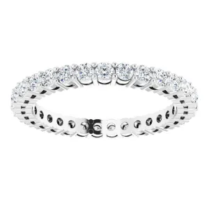 0.93 ct. Shared Prong Round Diamond Eternity Band