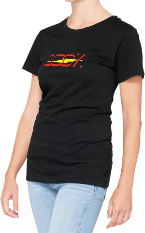 100% Women's Joshua T-Shirt - Black