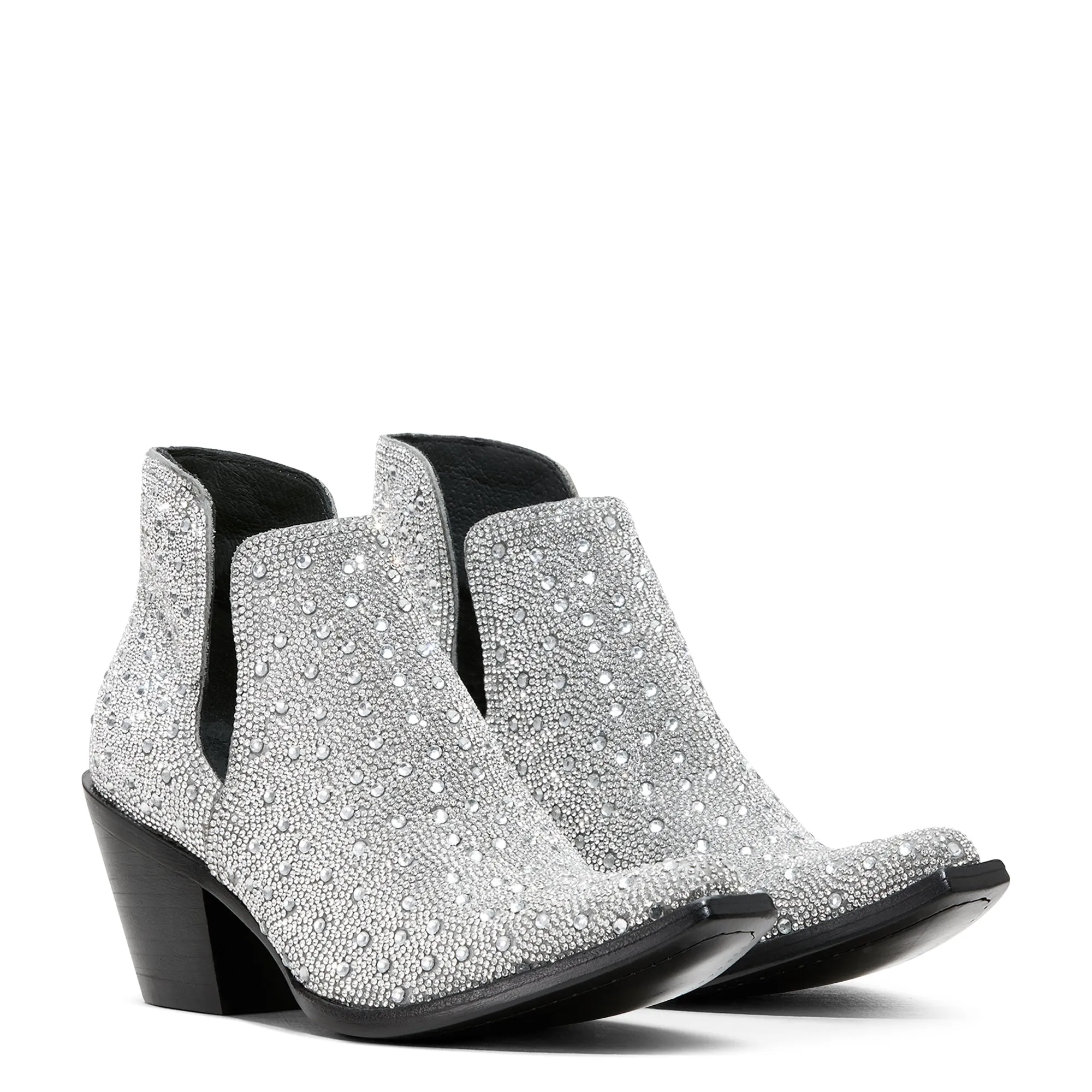 10053725 Ariat Women's Dixon Glitz Silver Sparkle B Width