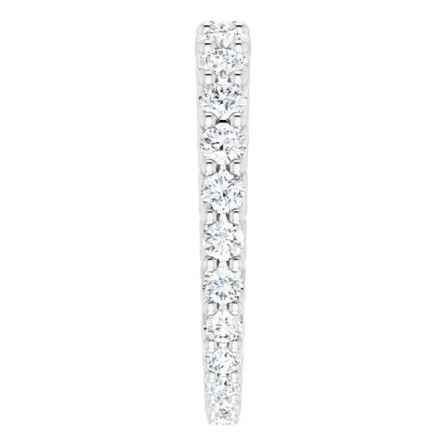 1.35 ct. Round Diamond Eternity Band Graduating Diamond Ring