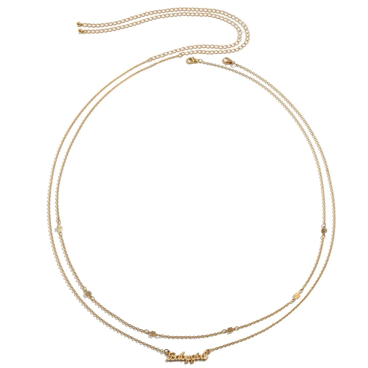 18K Gold Plated 'Babygive' Waist Chain Set