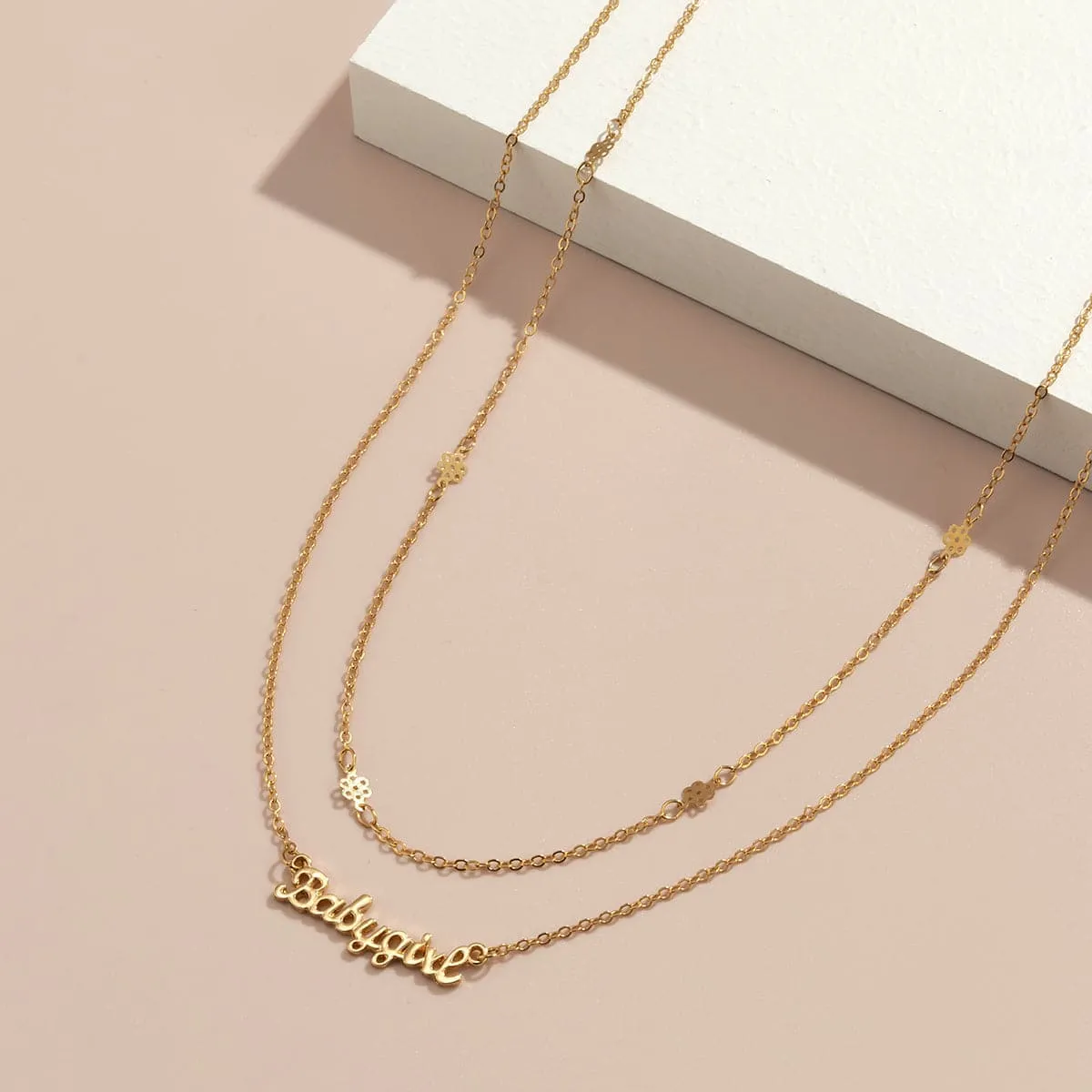 18K Gold Plated 'Babygive' Waist Chain Set