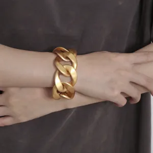 18K Gold-Plated Figaro Bracelet