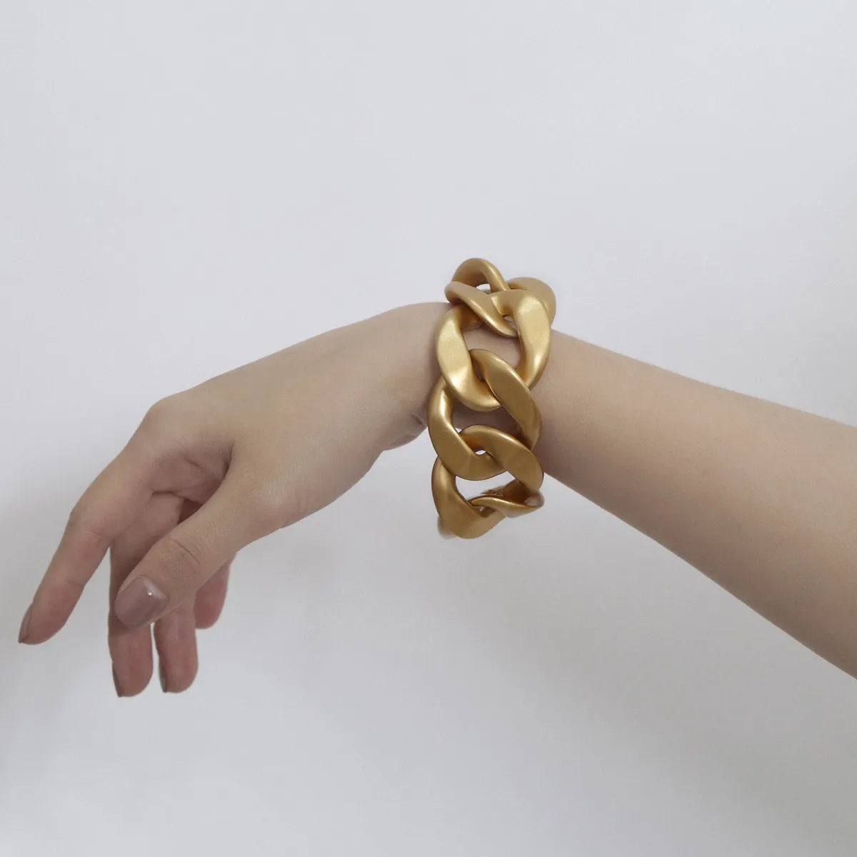 18K Gold-Plated Figaro Bracelet