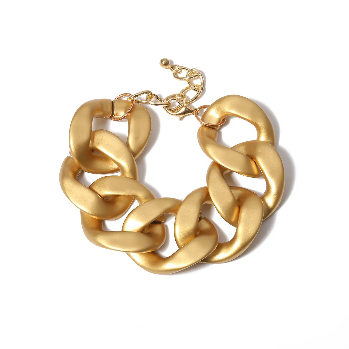 18K Gold-Plated Figaro Bracelet