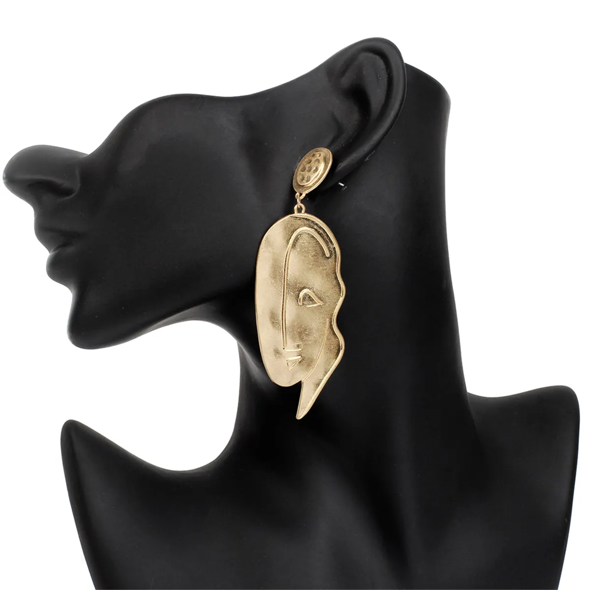 18K Gold-Plated Figural Drop Earring