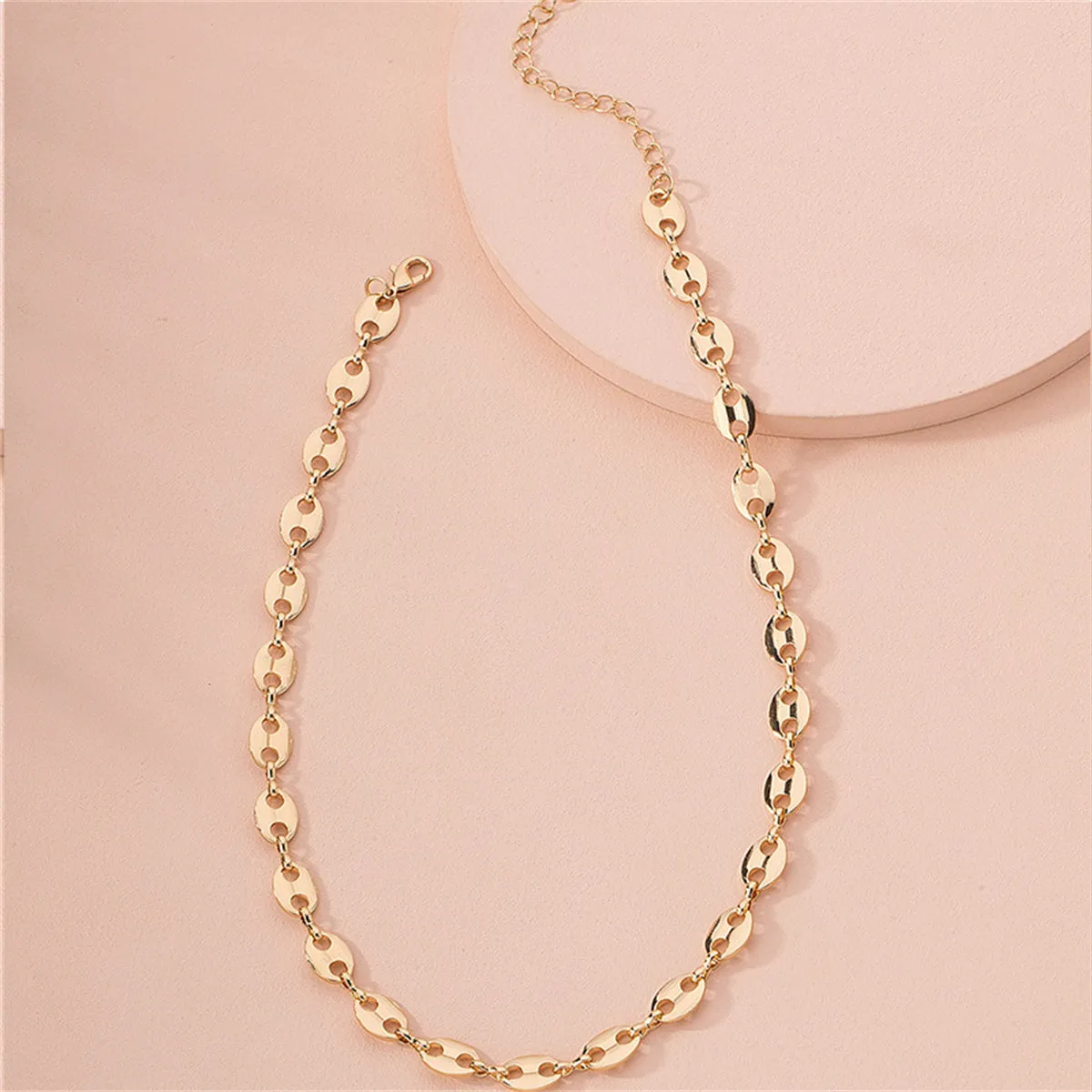 18K Gold-Plated Mariner Chain Necklace