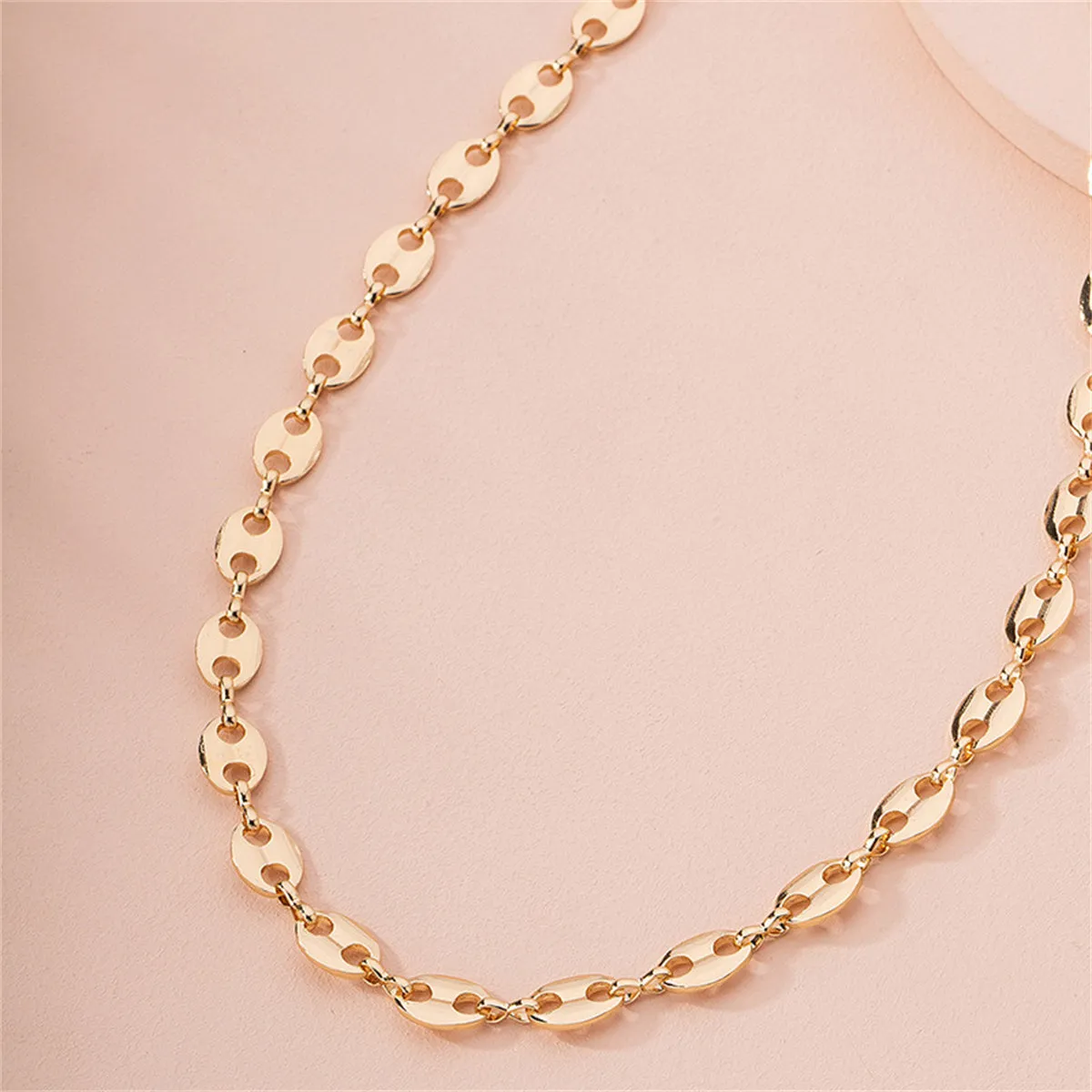 18K Gold-Plated Mariner Chain Necklace