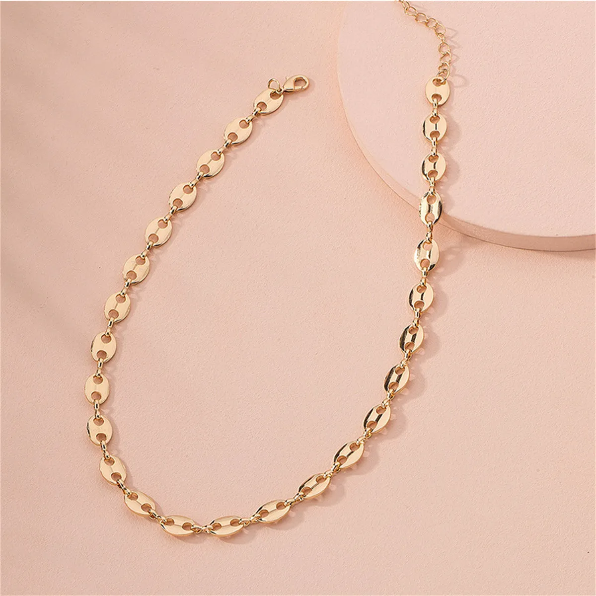 18K Gold-Plated Mariner Chain Necklace