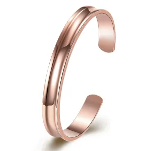18K Rose Gold-Plated Cuff