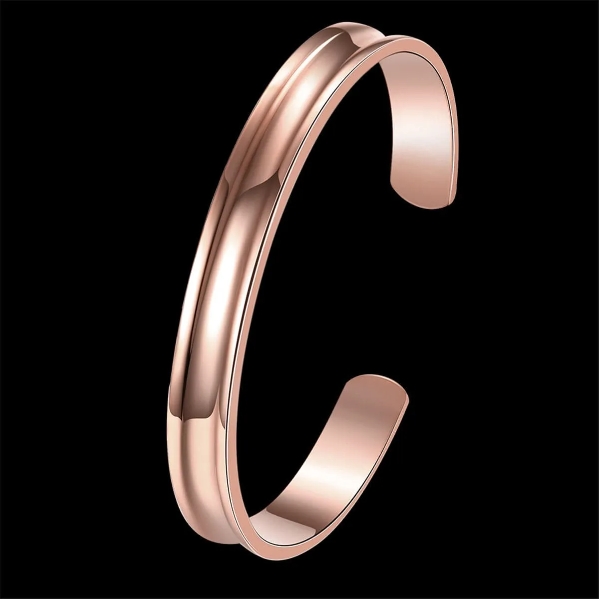18K Rose Gold-Plated Cuff