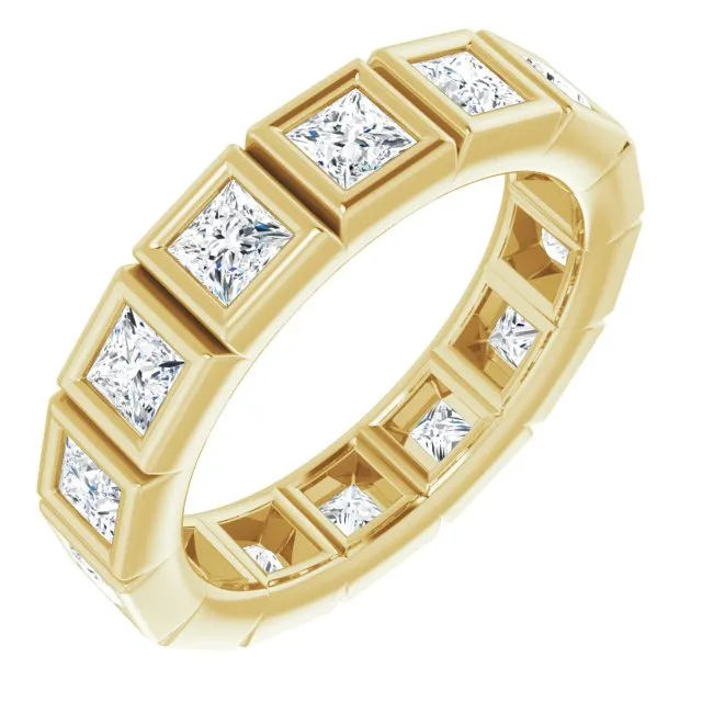 2.52 ct. Princess Diamond Eternity Band