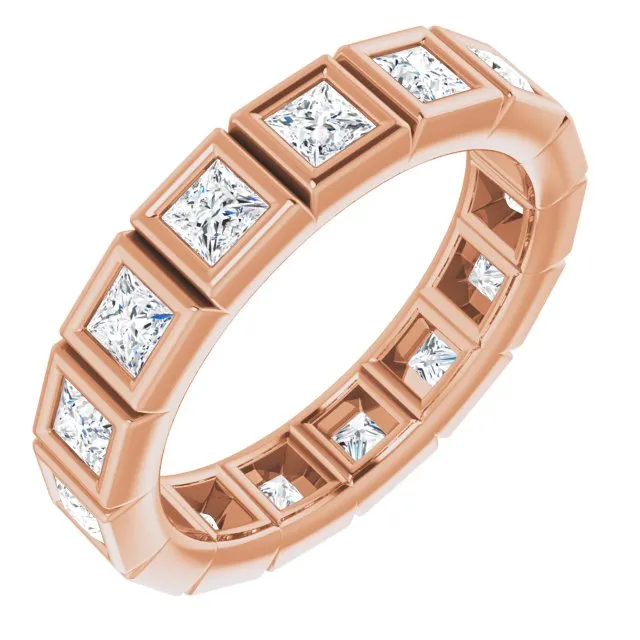 2.52 ct. Princess Diamond Eternity Band