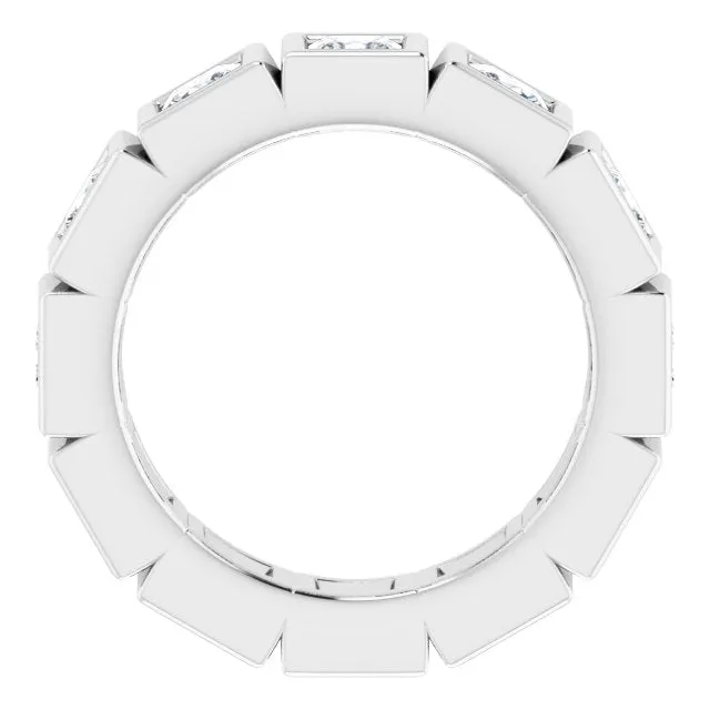 2.52 ct. Princess Diamond Eternity Band