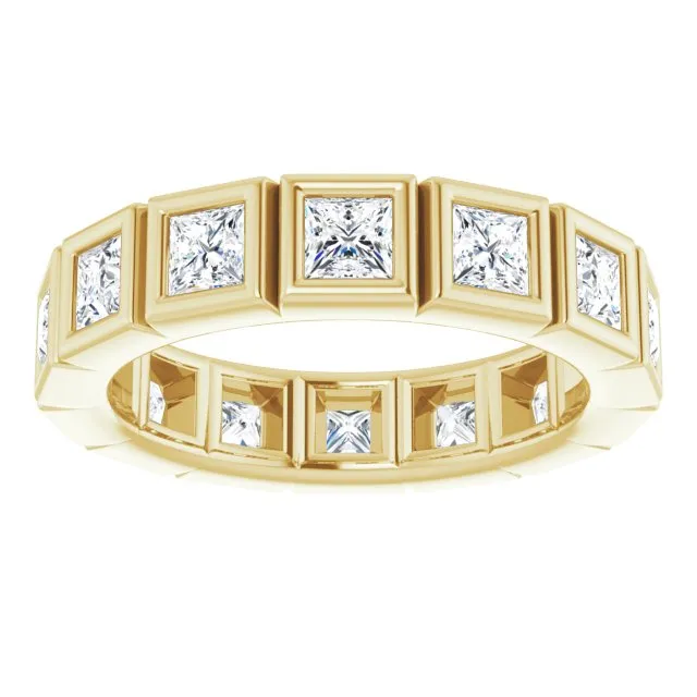 2.52 ct. Princess Diamond Eternity Band