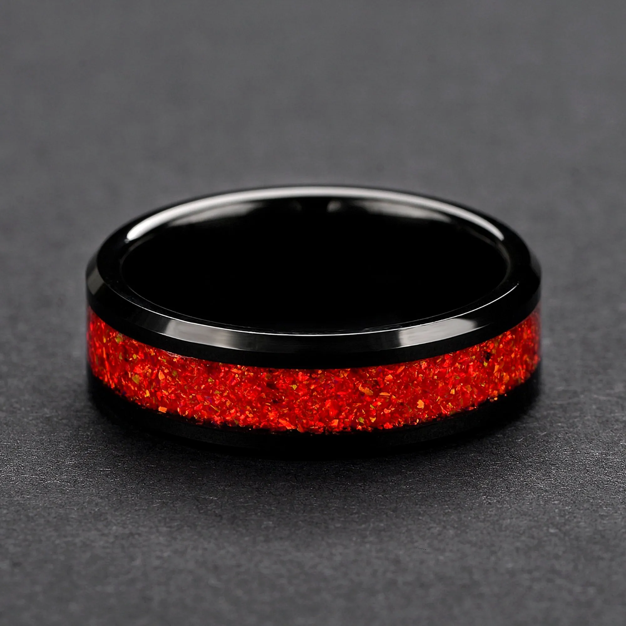 3 PCs Engagement Ring Set | Stainless Steel Ring for Women | Tungsten Wedding Bands for Him & Her