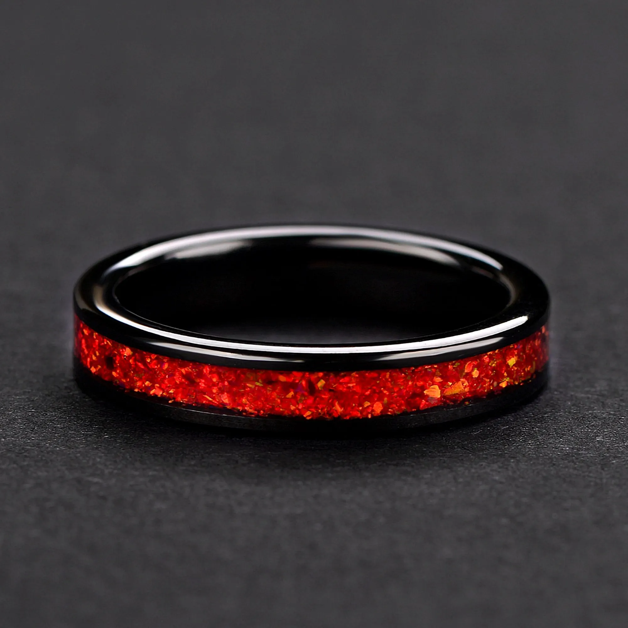 3 PCs Engagement Ring Set | Stainless Steel Ring for Women | Tungsten Wedding Bands for Him & Her