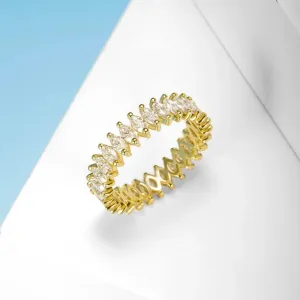 3.0 Ctw Marquise Cut Diamond Wedding Band