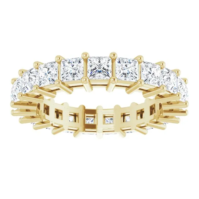 3.78 ct. Princess Diamond Eternity Band