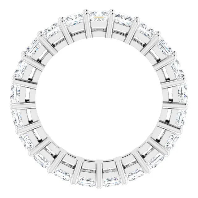 3.78 ct. Princess Diamond Eternity Band