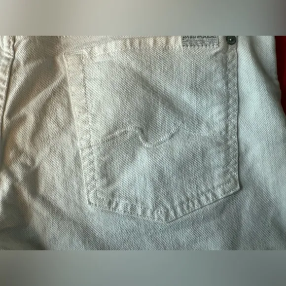 7 for All Man Kind White Cuffed Women's Shorts Size 31