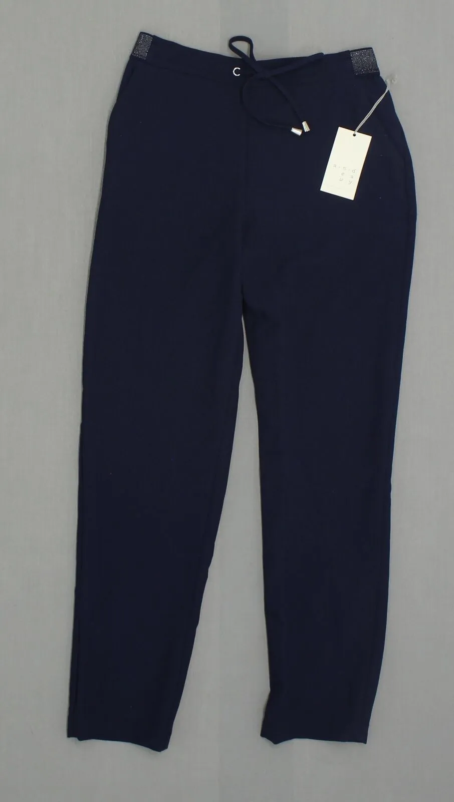 A New Day Women's Crepe Stretch Jogger Pants Navy XS