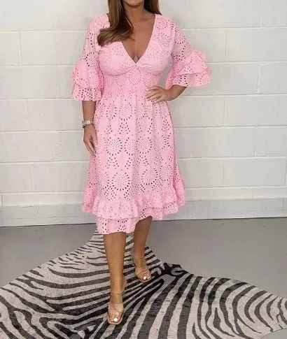 Abigaíl® | Elegant Lace Dress For Stylish Occasions