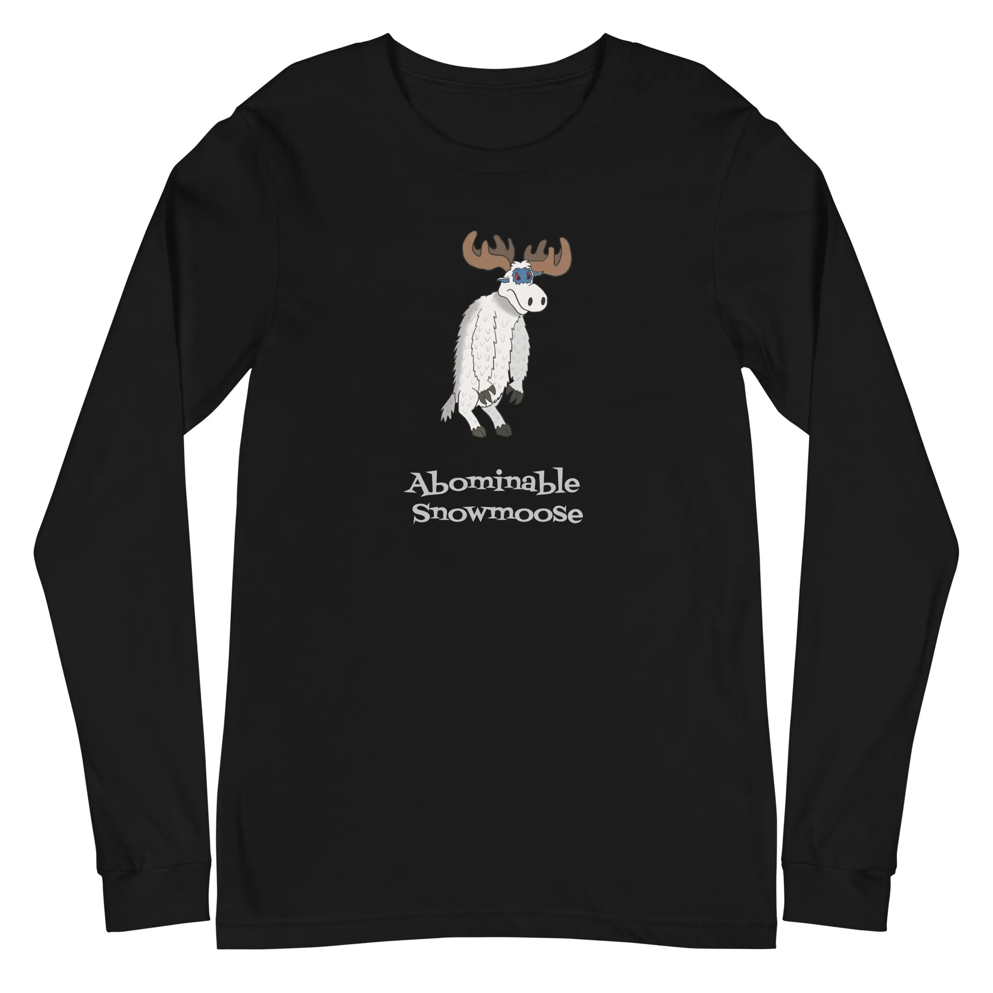 Abominable Snowmoose Unisex Long Sleeve Tee