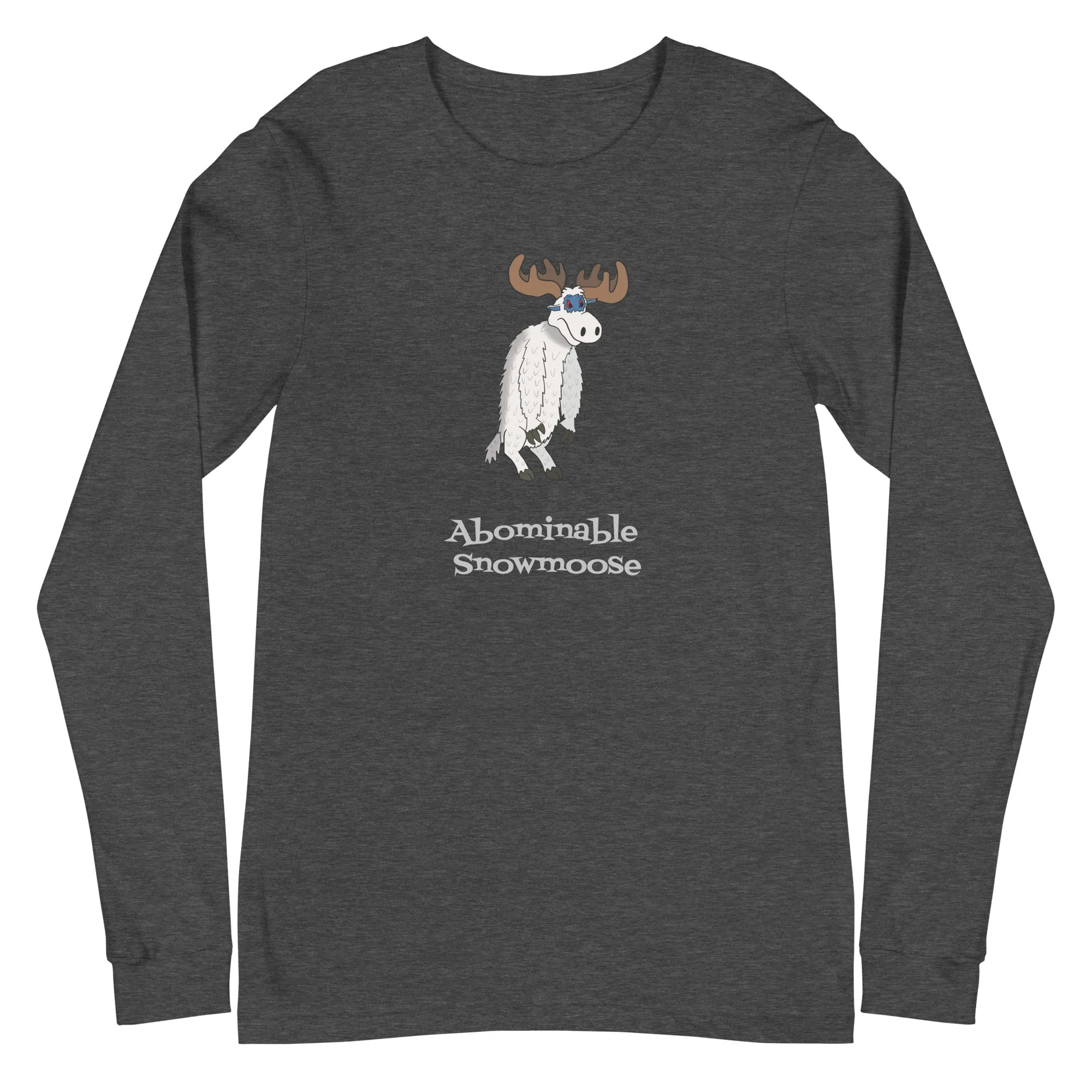 Abominable Snowmoose Unisex Long Sleeve Tee