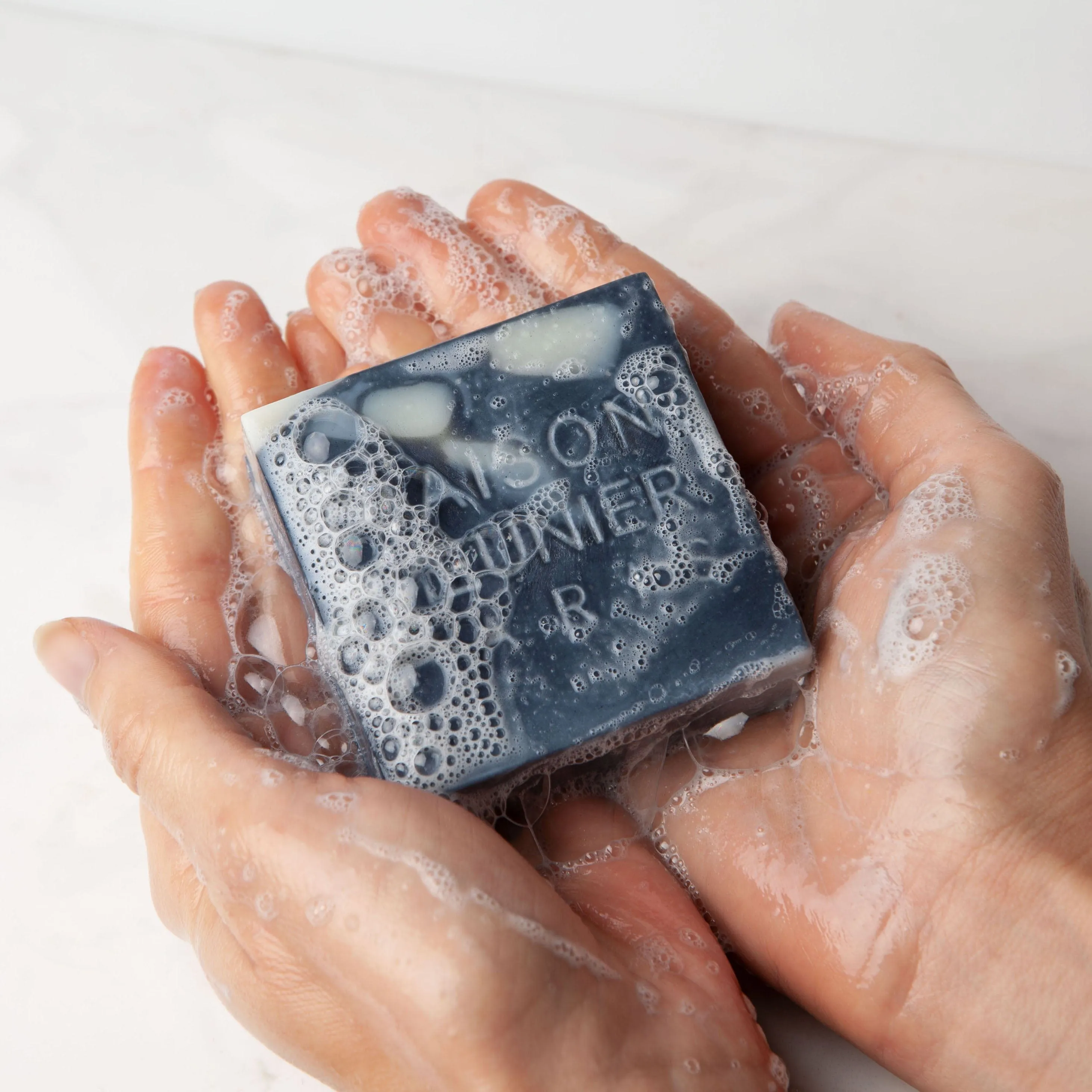 Activated Charcoal Face & Body Vegan Cleansing Bar | Lavender & Tea Tree 100g
