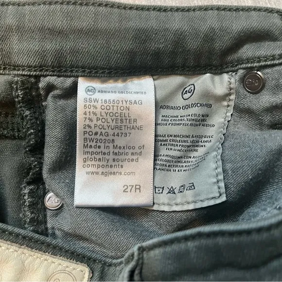 Adriana Goldschmied Prima Ankle Cigarette Ankle, Sz 27