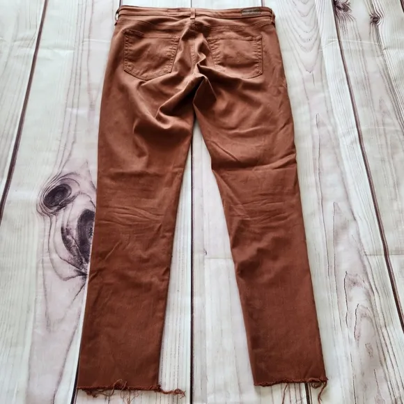 AG Adriano Goldschmied &quot;The Legging Ankle&quot; Super Skinny Orange | Women's Size 31