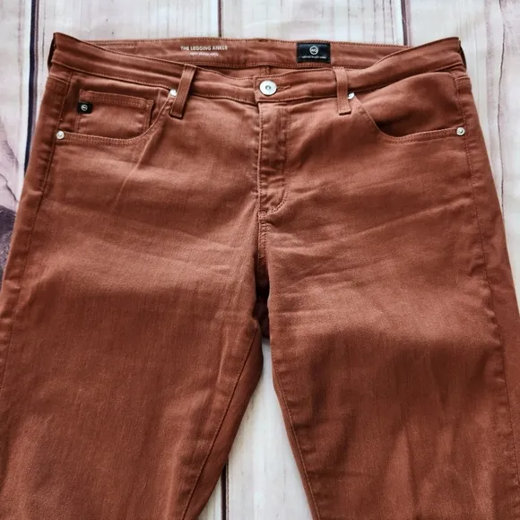 AG Adriano Goldschmied &quot;The Legging Ankle&quot; Super Skinny Orange | Women's Size 31