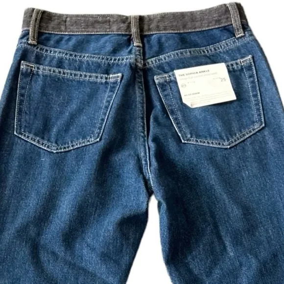AG Jeans Sophia Ankle Women's Size 25 Blue Slim High Rise Denim‎ Jeans