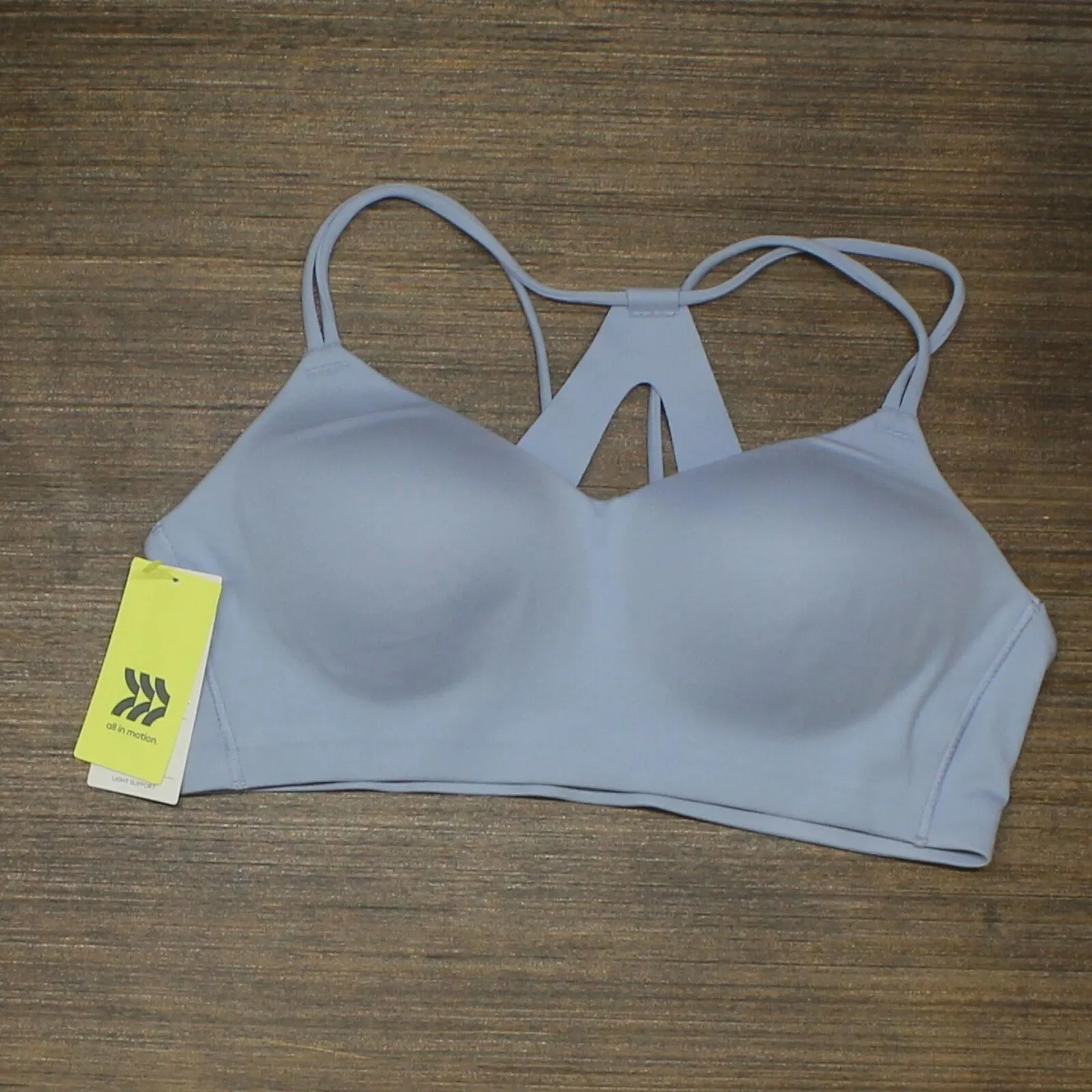 All In Motion Women's Light Support Dual Strap Molded Bra