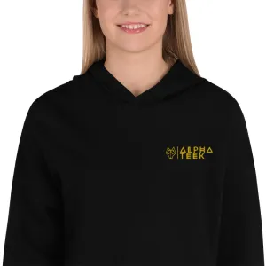 Alpha Minimalist Crop Hoodie II