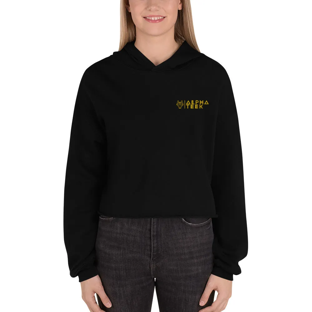 Alpha Minimalist Crop Hoodie II