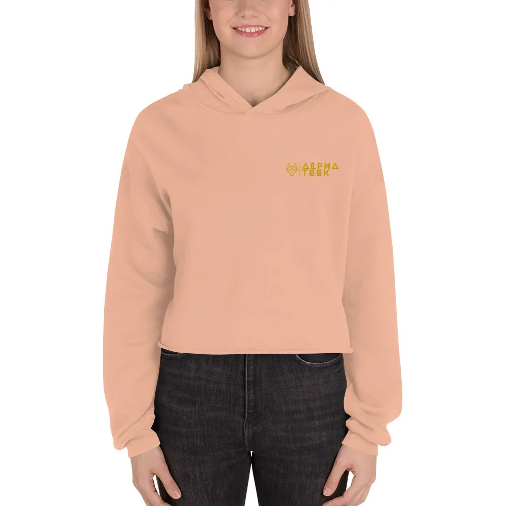 Alpha Minimalist Crop Hoodie II