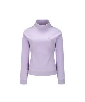 ANEW Golf Women Boucle Harf Neck L/TS - Lavender