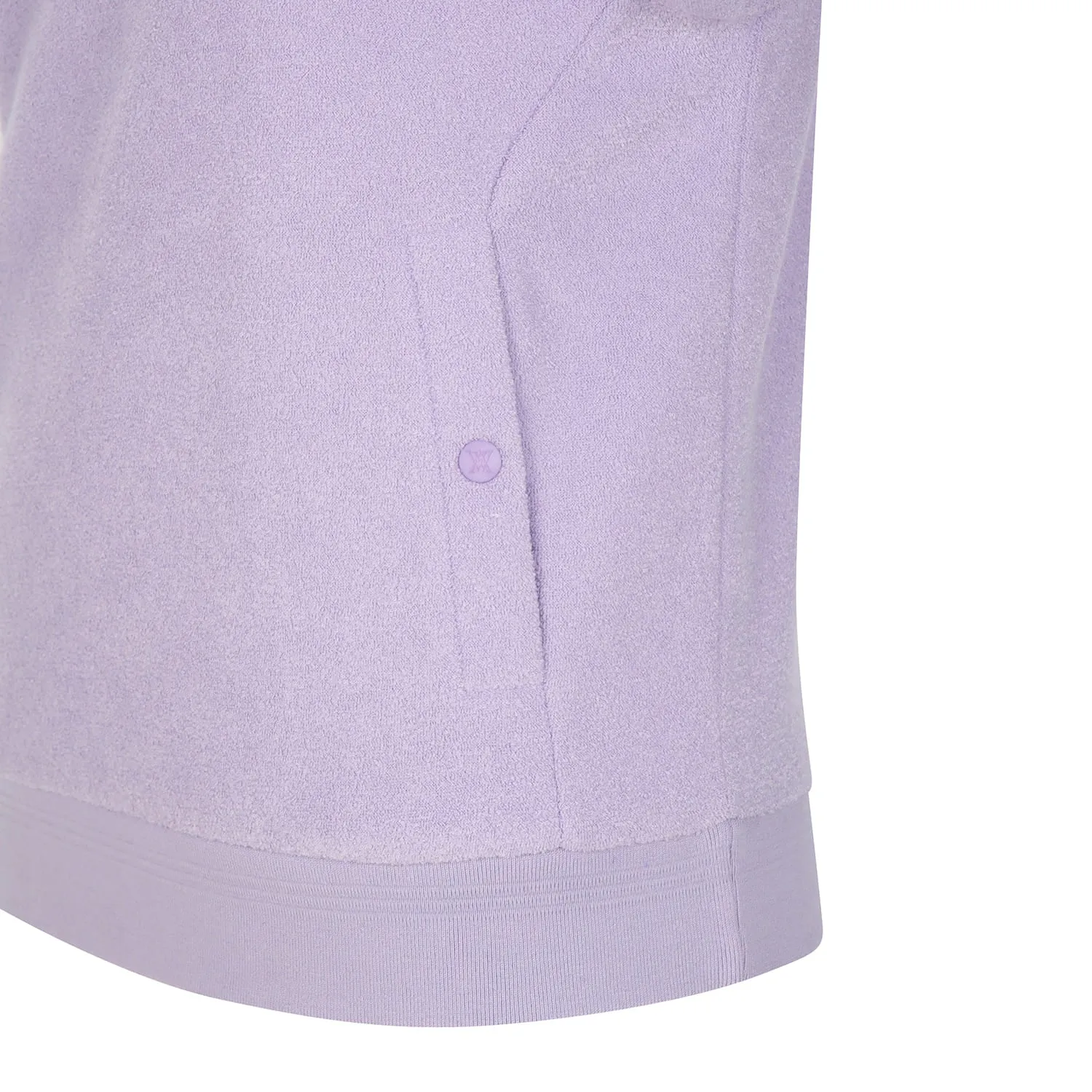 ANEW Golf Women Boucle Harf Neck L/TS - Lavender
