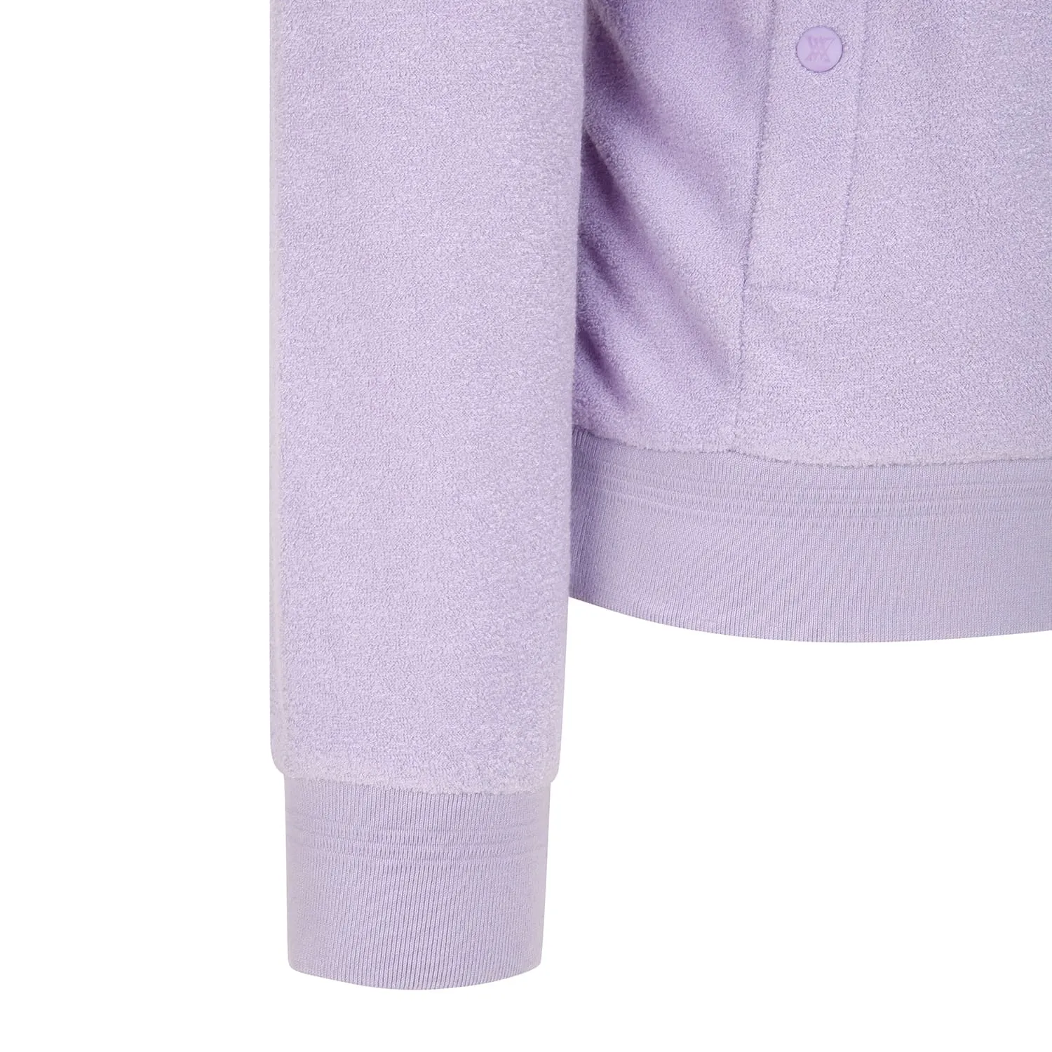 ANEW Golf Women Boucle Harf Neck L/TS - Lavender