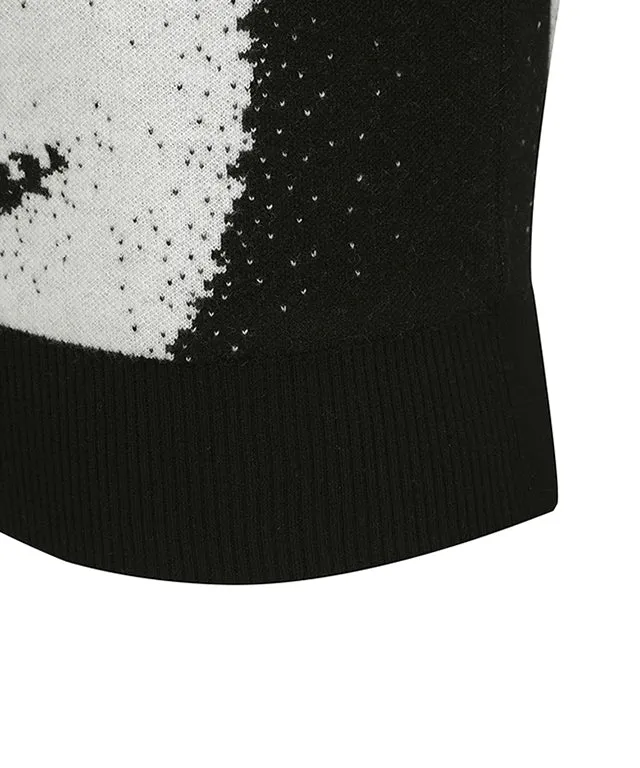 ANEW Golf: Women Cashmere Blend High Neck Sweater - Black