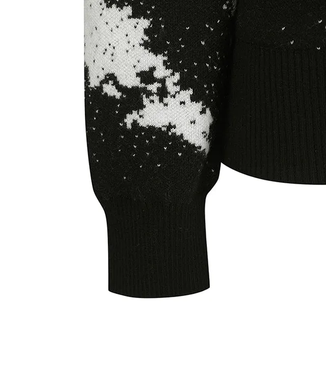 ANEW Golf: Women Cashmere Blend High Neck Sweater - Black