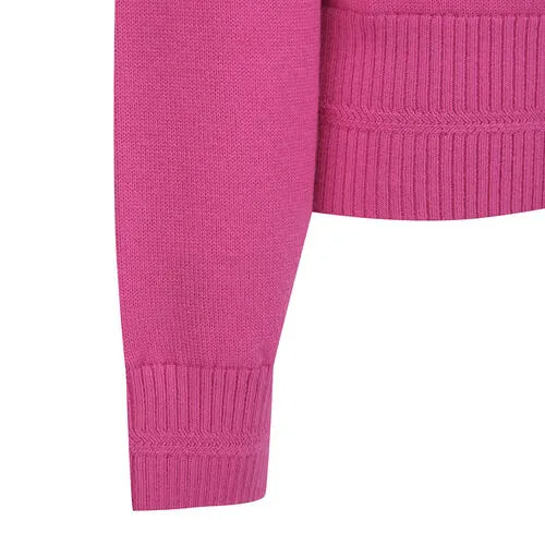 ANEW Golf Women Logo Pattern Wind Block Pullover - Pink