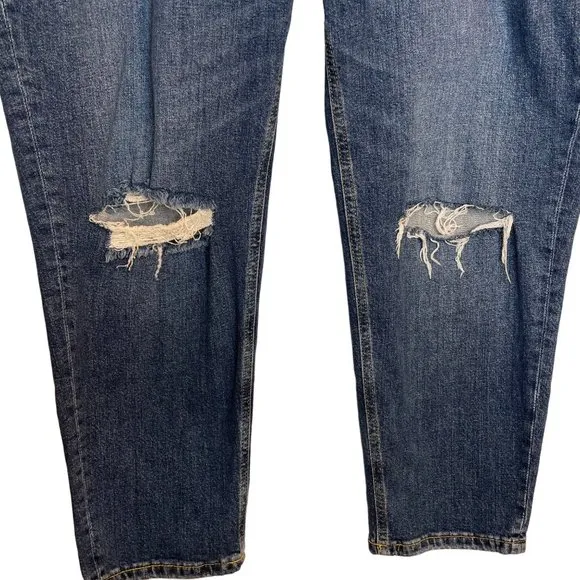 Anthropologie Pilcro Womens Distressed Cropped Jeans, 18W