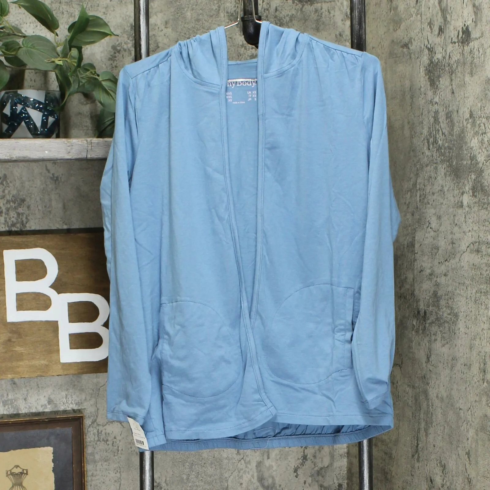 AnyBody Women's Cozy Knit Hooded Cardigan
