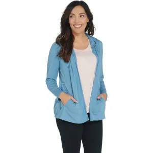 AnyBody Women's Cozy Knit Hooded Cardigan