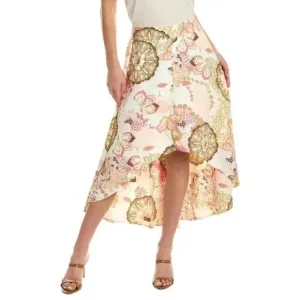 AREA STARS Women’s Jaimie Skirt Floral High-Low Maxi Skirt Size Extra Small NWT