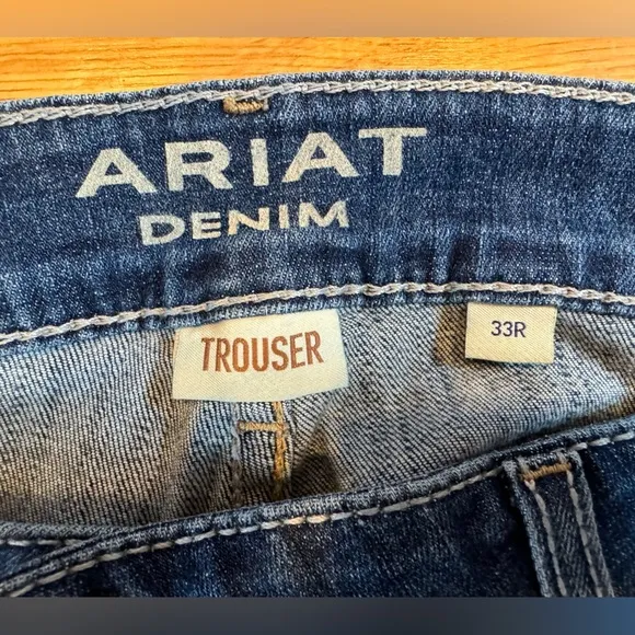 Ariat Women's Trouser Mid Rise Amaryllis Wide Leg Jean Irvine