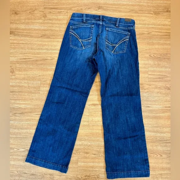 Ariat Women's Trouser Mid Rise Amaryllis Wide Leg Jean Irvine